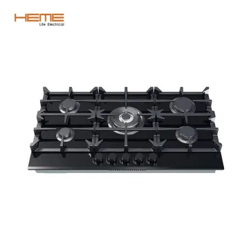 36 Inch Gas Stove with 8 mm Tempered Glass Gas Hob - Manufacturer