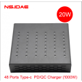 48-port type-c Multi-Fast Charge protocol charger