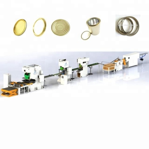 Tinplate Basic Shell Round Cover Making Machines