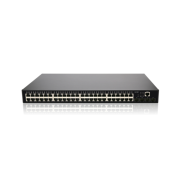 48GE y 4 10G SFP SFP Puerto Ethernet Switch