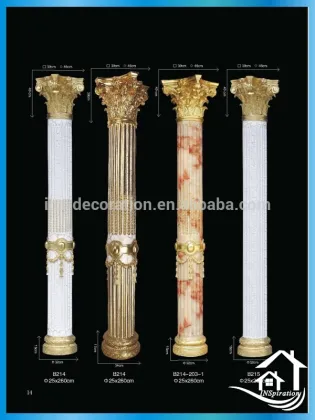 Gorgeous decoration wedding pillars