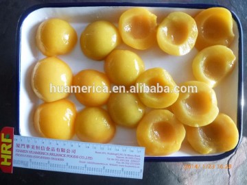 2500g/2650ml canned yellow peach halves/slices/dices in heavy syrup