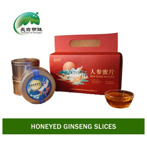 Лучшие ломтики меда и женьшеня