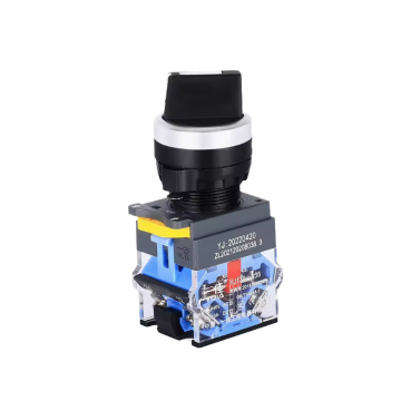 YiJia LA38-11X31 22mm Non-Illuminated Self-Locking Three-Gear Selector Switch