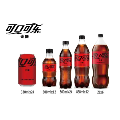 Refreshing Coca-Cola drink