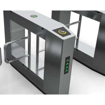 Porta giratória com barreira extensa de catraca com impressão digital