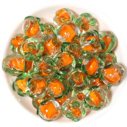 Glass Beads 13X11mm Handcrafted Lampwork Glass Beads
