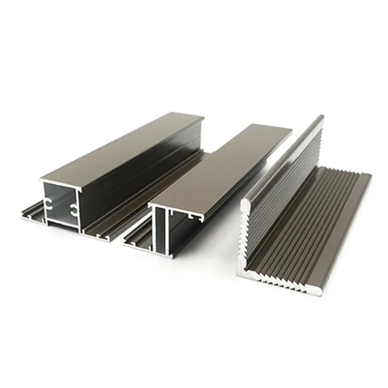 South African 6063 T5 Standard Aluminum Doors and Windows Profiles