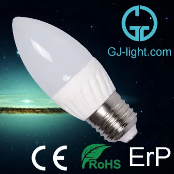 Zhejiang wholesale 2700K-6500K with led e27 candle bulbs