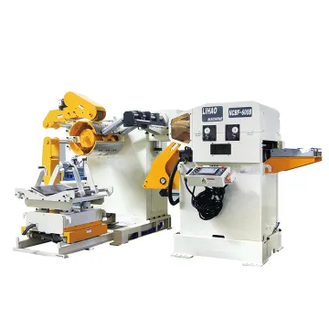 NC Servo Feeder and Decoiler Metal Straightening 3-in-1 Machine Line