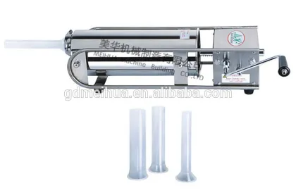 MEIHUA Horizontal salami maker stuffer for sausage 3/5/7L