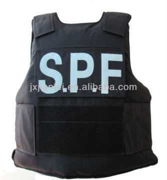 Dupont Kevlar Bulletproof Vest/PE Soft Police Bulletproof Vest/Body Armored Vest at NIJ IIIA level/Fragmentation Vest