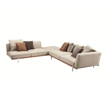 Modern Leather Sofa Set: Italian Luxury Living Room Furniture