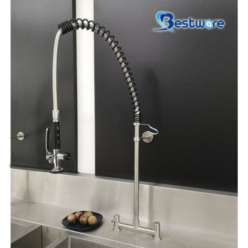 Dek Tunggal Single High Qality dipasang Kitchen Faucet