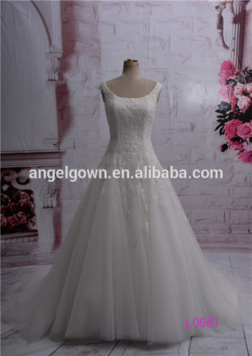 real chiffon wedding dress of factory direct wedding dress