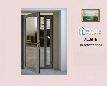 Europe design aluminum clad wood casement door