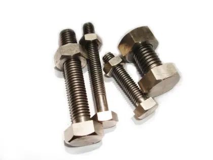 Brass black Round head carriage bolts