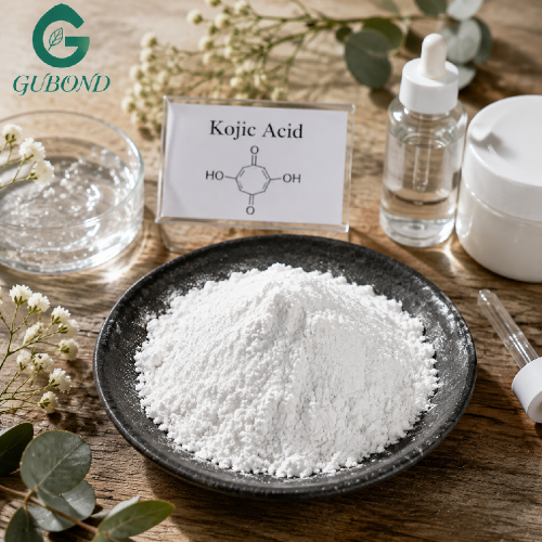 Polvo de ingrediente cosmético de ácido kójico natural
