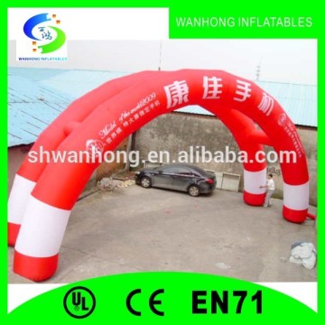 New design inflatable double arch red gate