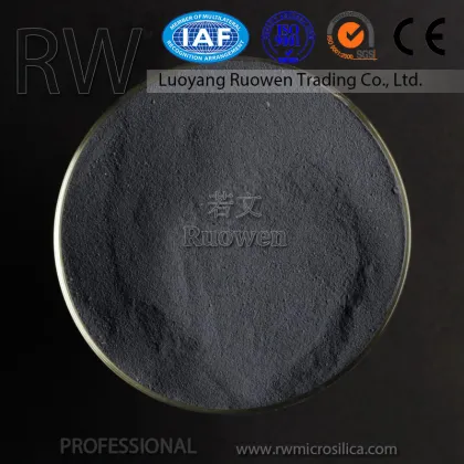 China supplier high temperature resistant refractory fiber spraying materials undensified silica fume