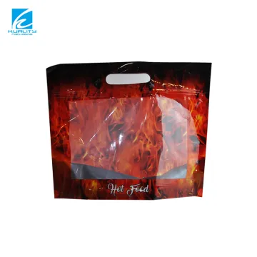 Plastic Stand-Up Packaging Bag for Korean Fried Chicken