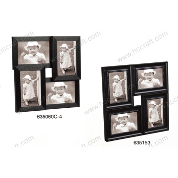 Multiple Woodlike PS Photo Frame in Black