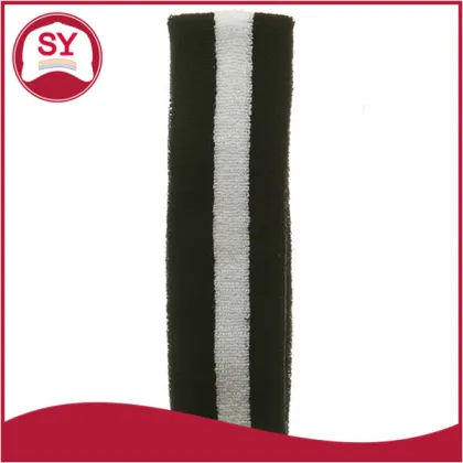 Cotton Terry Stripe sports elastic Headband
