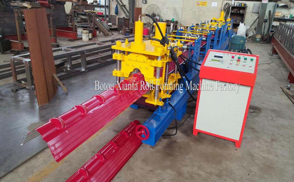 Automatic Ridge Cap Roll Forming Machine