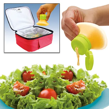 dressing-2-go fruit salad dressing container cheese squeezer