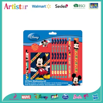 Mickey Mouse 12-piece stationery set