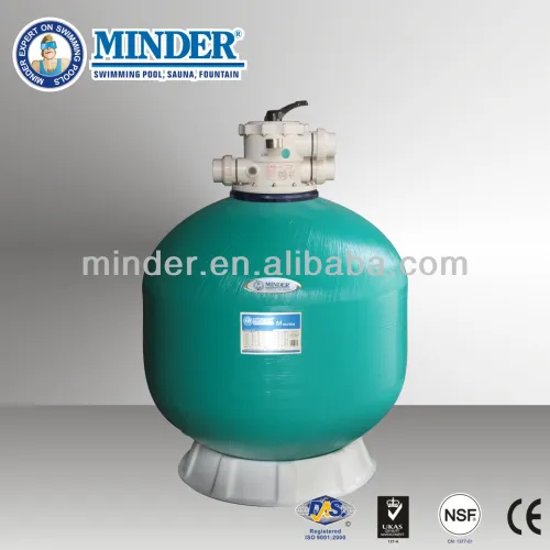 M Series Swimming Pool Top Mount Sand Filters Portable Pool Filter