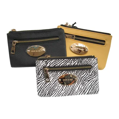 PU Leather Short Wallet - Multicard Phone Bag