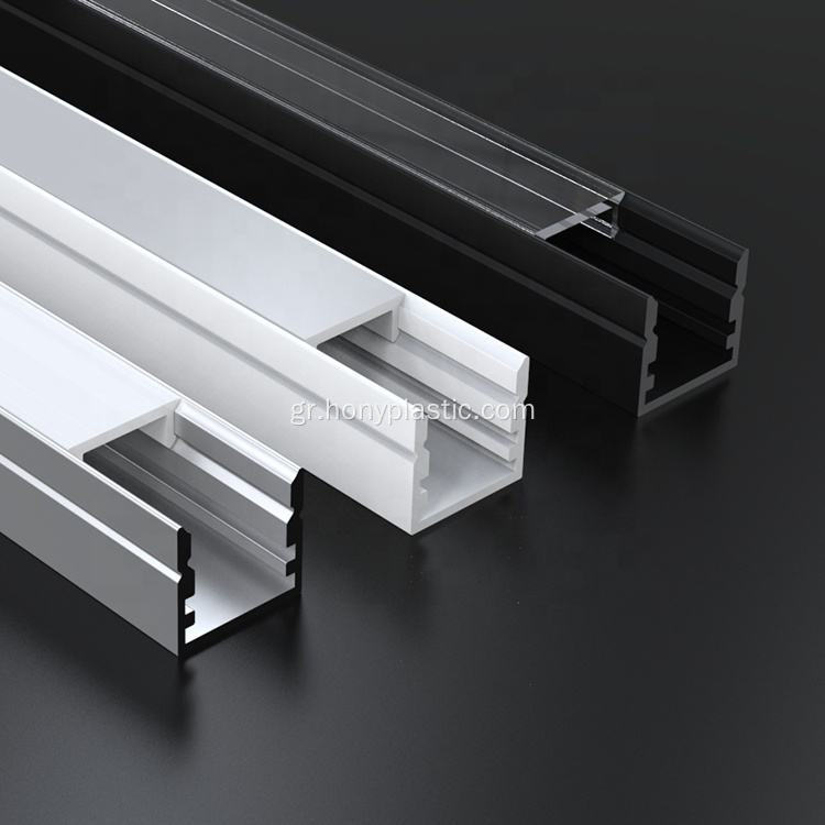 PMMA PC DIFFUSER LED STrip Aluminium