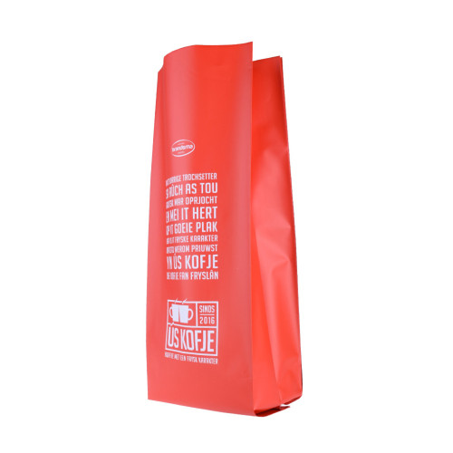 Niestandardowa torebka z włókna kukurydzianego Biodegradowalne torby na kawę