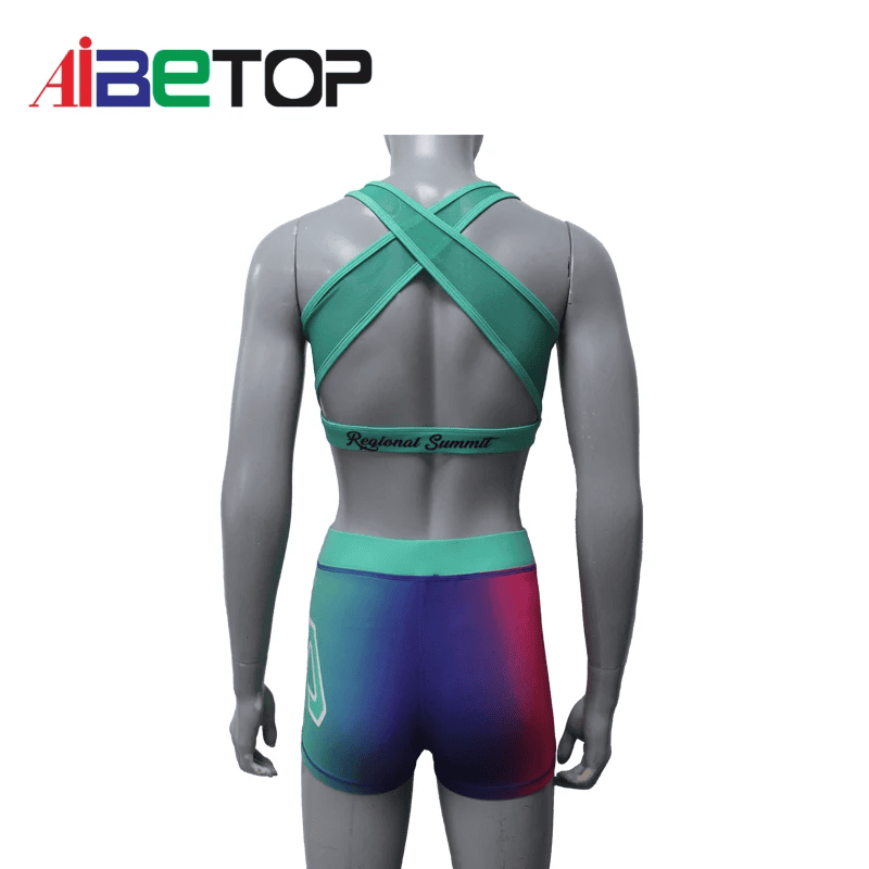 Youth Girls Cheerleading Comfortable Team Practice Wear3