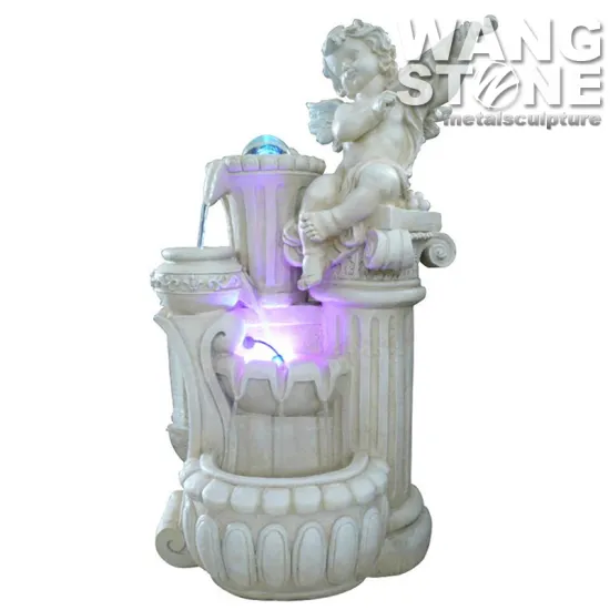Marble Stone Indoor Decorative Angel Water Fountain