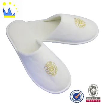 cheap wholesale slippers closed toe white terry hotel slipper                        
                                                Quality Choice