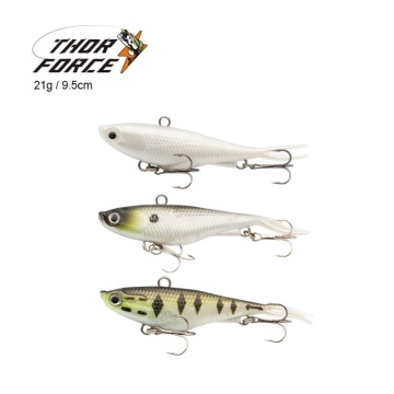 THORFORCE Factory Direct Saltwater Soft Bait Split Tail Soft VIB 9.5cm 21g Artificial Lure