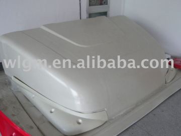 large vacuum forming thermoforming plastic part for truck air deflector