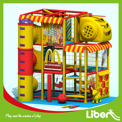 Themed indoor amusement playground