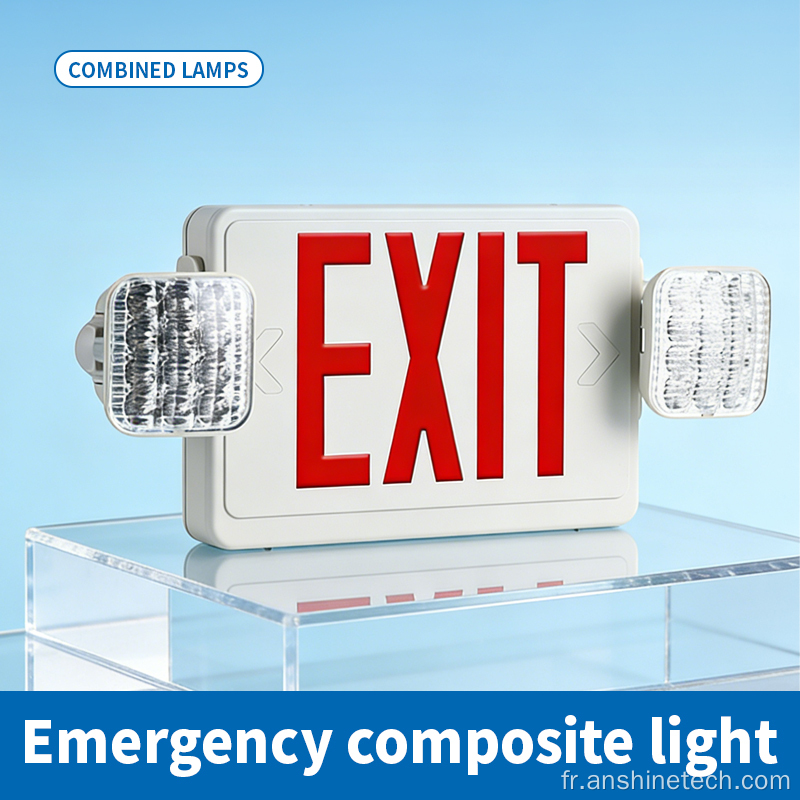 Lampe LED d'urgence à batterie