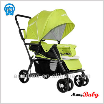 Newest baby stroller for twins/ baby strollers for two kids manufacture