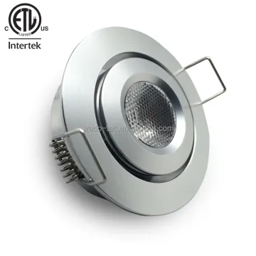 12V CRI90 3W Dimmable Recessed Spot Light - ETL Listed