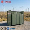 1250KVA ТРИФАЗЕН ТРАНСФОРМАТОР, МОНТИРАН НА ПОДЛОЖКА