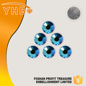 YHB best selling silver bottom women SS30 Montana glass decorative beads for clothes
