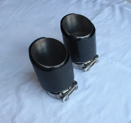 Universal Carbon Fiber Exhaust Tips and Pipes by Akrapovi