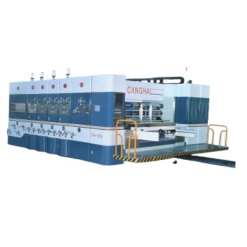 multi color flexo printing die cutting machine