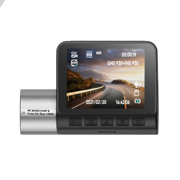 Ebay Amazon Best Seller 4K Car Monitoring DVR Driving Recorder with Double Recording and WiFi