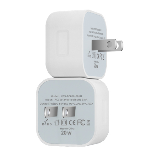 Adaptador de potencia de cargador de pared de WELK Enchip 20W Type-C Wall