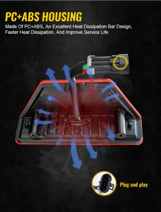 DOT LED Tail Light for 2013-2018 Polaris Ranger XP 1000 900 Crew ATV UTV Accessories